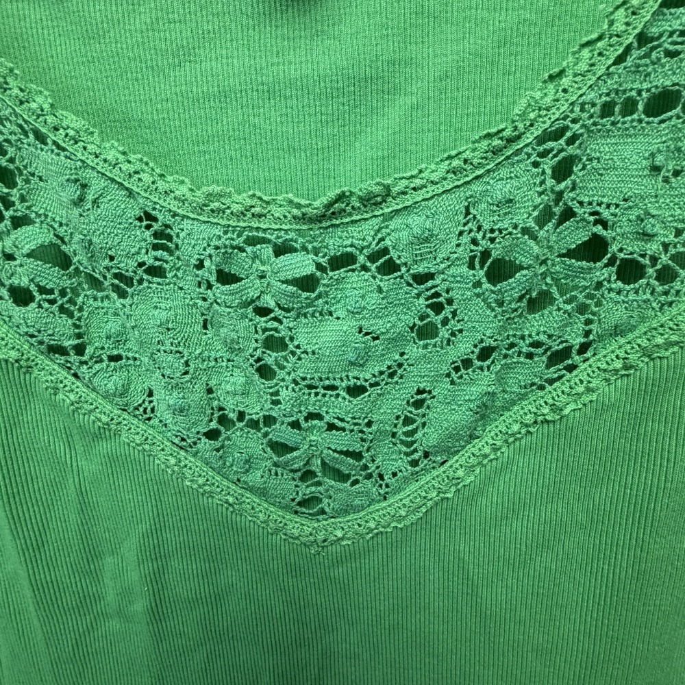 Lauren Ralph Lauren XL Bundle Green Blue Tank Crochet Boho Chic Y2K Preppy - Picture 4 of 12